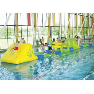 Aqua Jump Inflatable Floating Water Park / Inflatable Water Island