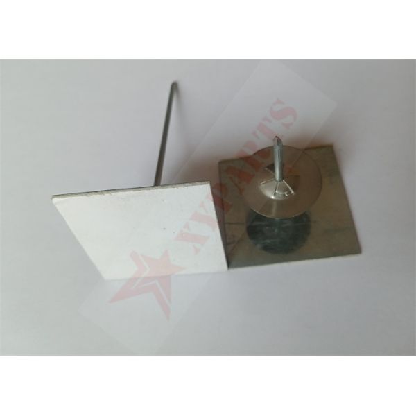 Buy 40x40 Self Adhesive Insulation Fixing Pins Galvanized Steel Or Stainless Steel at wholesale prices