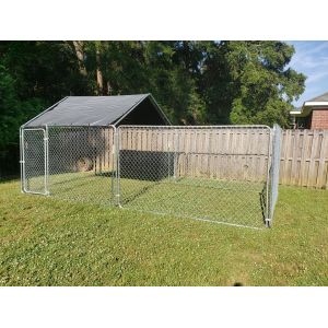 OEM Large Chain Link Dog Run Kennel Cheap Fence Panel Animal Pet House For Sale