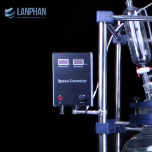 Stainless Steel 200W Adhesive Pyrex Lab Glass Reactor