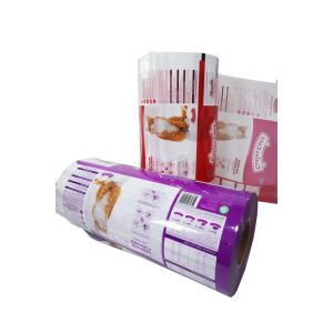 Moisture Proof Lamination Automatic Plastic Roll Film For Chips Snacks Packaging