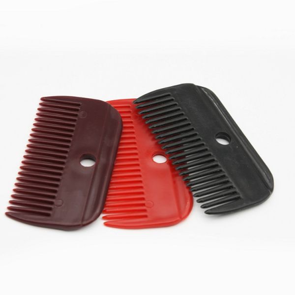 PP Plastic Horse Grooming Comb , Horse Brushes And Combs With A Dot