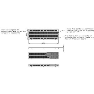 Yellow Mini 170 Point Breadboard With Buckle