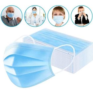 China High Protective Disposable Face Mask / Disposable Non Woven Face Mask on sale