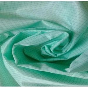 Dustproof Anti Static Polyester Fabric Electrical Conductive Fabric Durable