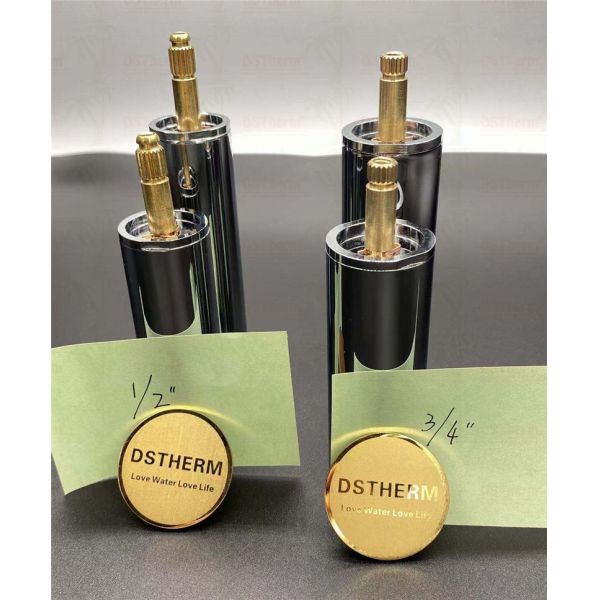 Chrome Plated Valve Cartridge With Extension Sleeve 1/2" - 1" Customized Size