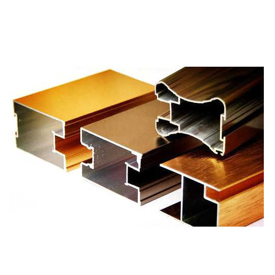 Buy Furniture Closet Frame 6063 Aluminium Wardrobe Door Extrusions at wholesale prices