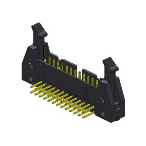 2.00mm Ejector Header Dual Row Right Angle Type Nylon9T 10-68Pin