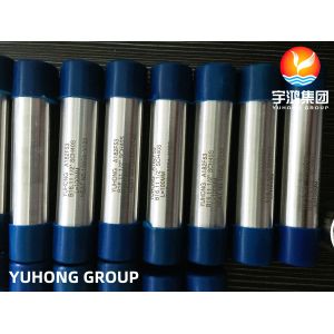 THREADED NIPPLE A182 F53 SUPER DUPLEX STEEL FORGED FITTING B16.11