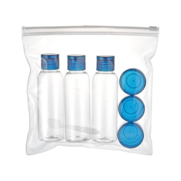 Buy Airplane Size Empty Jar PET Material Travel Kit for Personal Care and Skin Care Needs at wholesale prices