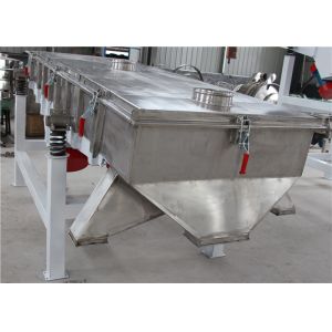 Food Industry Grain Particle SS304 Linear Vibrating Screen