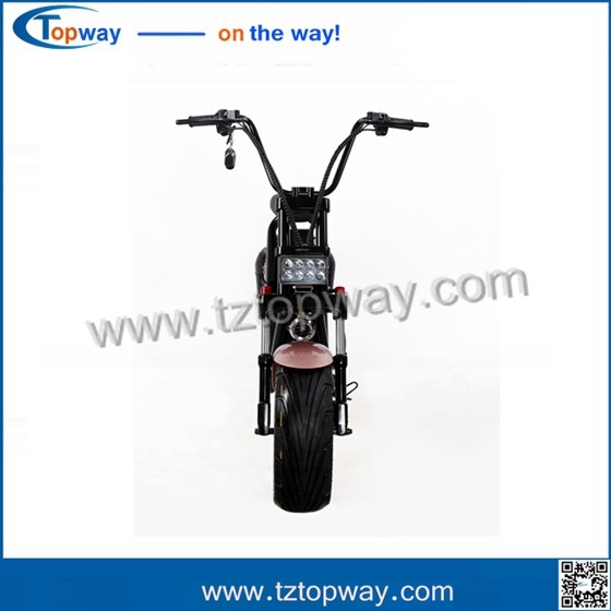 Buy Fat tyre electric scooter 60V 1000W halley two wheels citycoco at wholesale prices