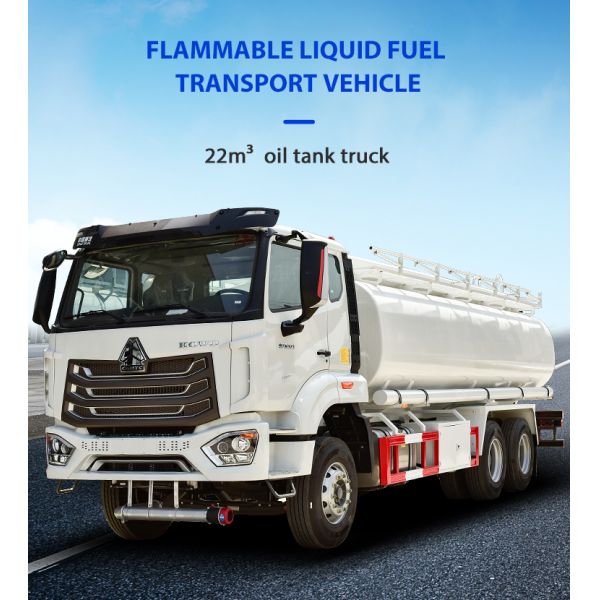 Howo 6x4 10 Wheelers Fuel Tank Truck with 200-300L Capacity and Manual Transmission