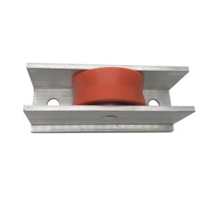 Hardware Aluminum Housing Sliding Door Roller Gate Roller Nylon Pulley Wheel for