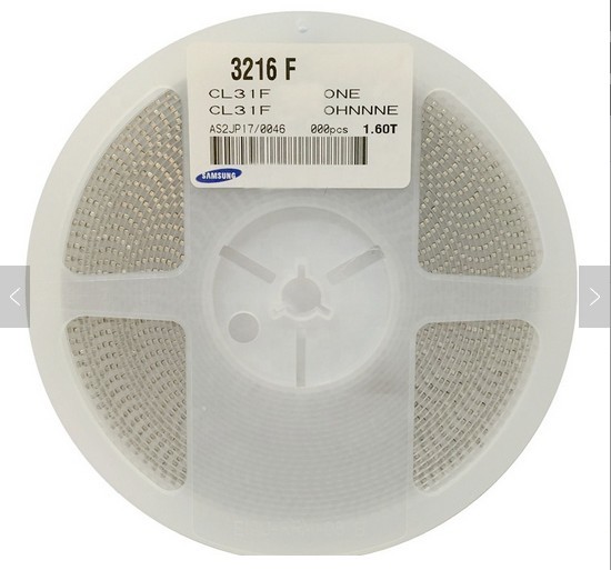 GRM31CR72A105KA01K CAP, 1uF, 100V, ±10%, X7R:EIA, 1206 B(JIS) MLCC Multi Layer