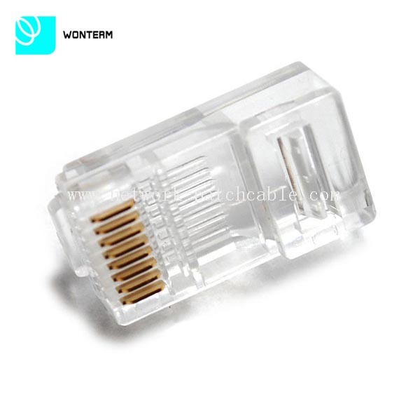 Buy Rj45 Cat6 Unshielded Plug Modular 8p8c RJ45 Patch Cable Connector at wholesale prices