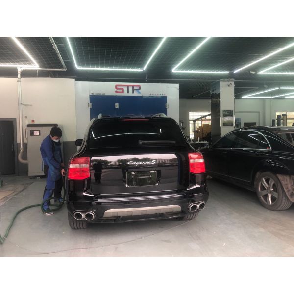 High Performance Dry Sanding Machine 8 Inches Touch Screen Control