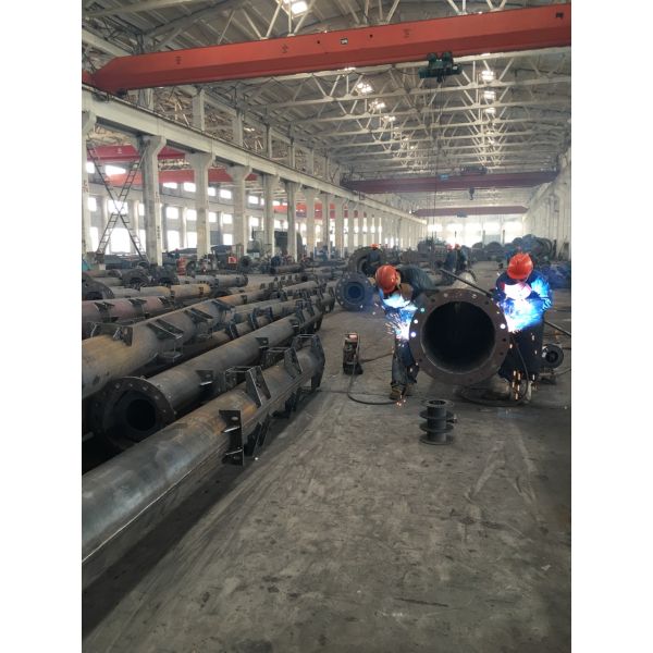 Climbing Rung Octagonal Steel Utility Poles for Electrical Transmission Line 220KV