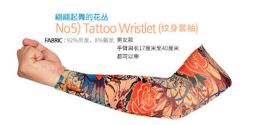 Tattooing Tattoo Sleeve, Outdoor Driving Riding Mountain Climbing Sun Protection Sleeves, Playing Golfing Arms