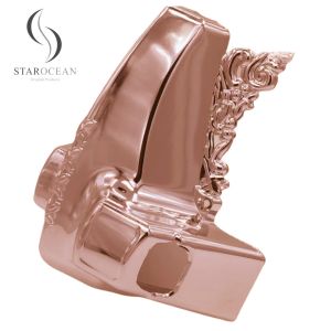 Bronze Plastic Coffin Corners With Different Colors Spray Paint Funeral Supplies