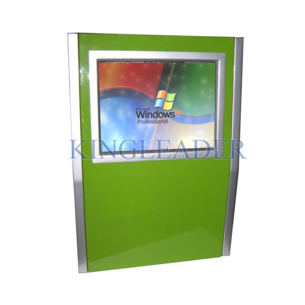 Slim SAW Touch Screen Wall Mount Kiosk For Self Service Information Checking