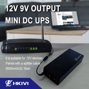 Uninterrupted Power Supply 4A Output Current Options Mini DC UPS With 36W Output