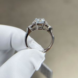 1.55ct Lab Created Engagement Rings Cvd Diamond