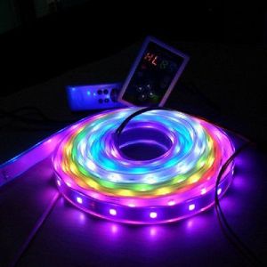 SMD5050 RGB Magic Dream Color 5M Flash LED Strip Light 133 change WP