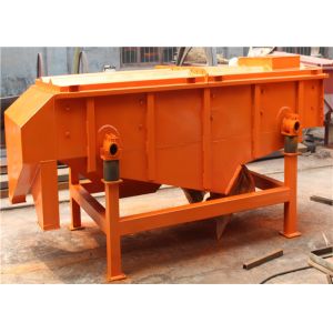 Carbon Steel Amplitude 8mm Linear Vibrating Screen For Sand