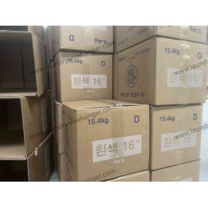 16inch Notched Shape Clothes Wire Hanger For Dry Cleaner