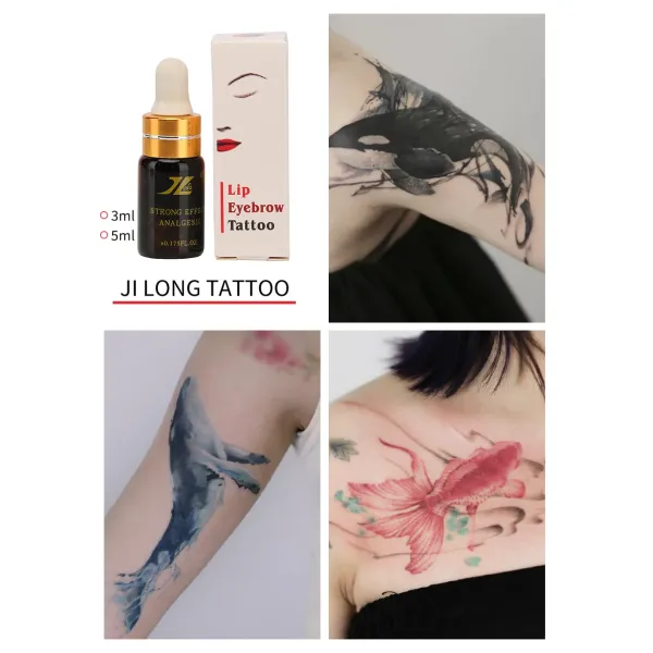 Tattoo Anesthetic Numb Liquid Numbing Ointment for Tattoo Microblading Permanent Makeup Numbing Liquid