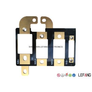 4.0 Mm 2 Layers Gold Plated Copper Base PCB Board For Electronics Battery