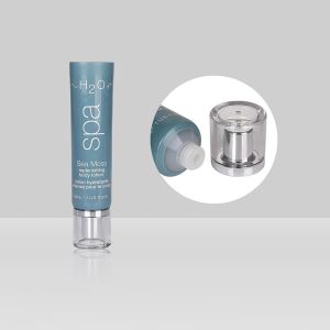 China PE PCR D25mm 20-60ml Custom Cosmetic Soft Tube Empty Plastic Cream Squeeze With Screw Cap on sale