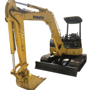 Quality Used Komatsu PC40 4Ton Hydraulic Mini Digger Crawler Excavator With 0.2M³ Bucket Capacity for sale