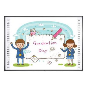 106 Inch Smart Infrared Conference Interactive Whiteboard Easy Finger Control I3