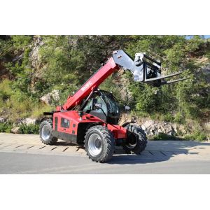 Smooth Construction with 4X4 Telescopic Handler Telescopic Boom Forklift