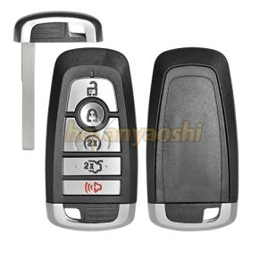 Quality Ford 5Buttons Smart Key Shell with Emergency Key Insert for sale