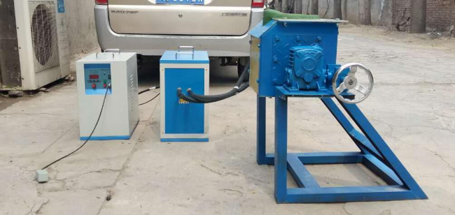 15kw Induction Furnaces for Industrial Use Medium Frequency for Gold Silver Copper Aluminum Tin Steel Melting and Forging