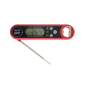 Foldable Digital Bluetooth Food Thermometer Household Kitchen With Magnet