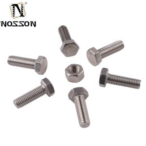 Long-Lasting Durability Grade Hex Bolts and Nuts M6-M36 M10 DIN933 934 Steel
