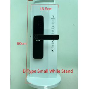 Rotating Smart Lock Display Stand for Exhibition Hall with Fingerprint Locks