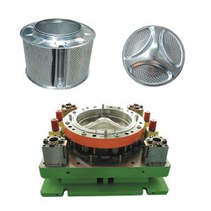 China 3T Sheet Metal Stamping Dies Custom Metal Punch For Washing Machine Rear Cover Back Wall on sale