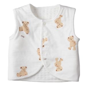 Custom Oem Odm Newbron Baby Boys Girls Top Draw-string 100%cotton Toddler Kids Clothing TOP