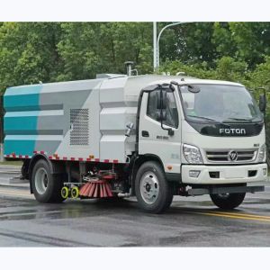 Vacuum Road Sweeper Truck With Overall Measure 5150×1760×2280mm