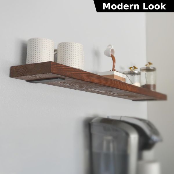 ISO9001 Rohs CE Certified 8 Inch Professional Floating Shelf Bracket Strong and Sturdy