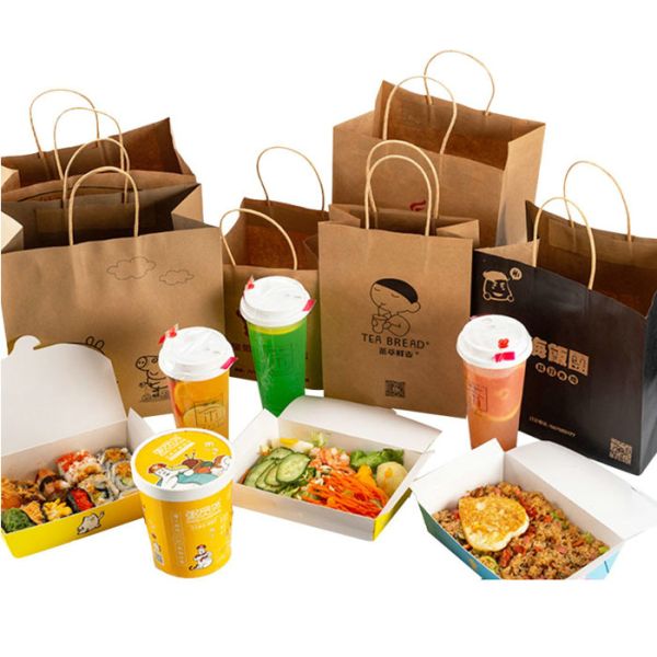 40gsm 50gsm Durable Brown Kraft Paper For Tote bag Tear Resistant 1100mm