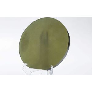 Monocrystalline SiC Silicon Carbide Wafer Substrate Dummy Grade Dia153mm 156mm