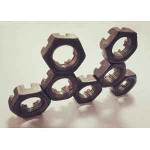 New Standard Industrial GB60 Castle Hex Nut , M16x1.5 Castle Nut High Strength