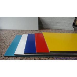 Non-Combustible Aluminum Composite Panel Lightweight 4mm PVDF Coated Pre