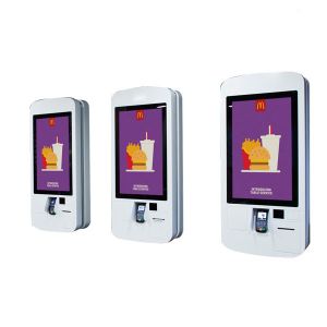 32'' Interactive Digital Signage , Restaurant Digital Signage With QR Code